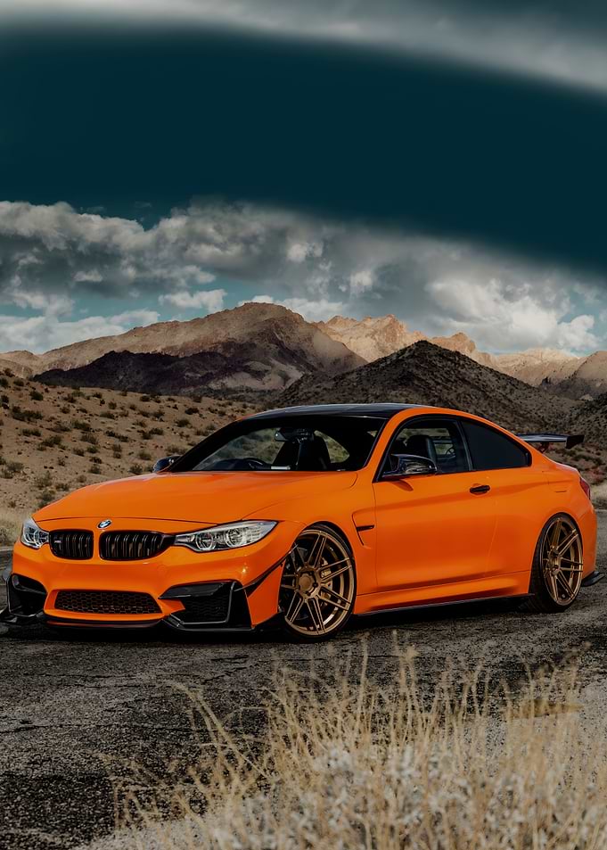 BMW m4 mountain
