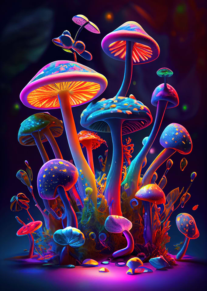 Trippy Mushrooms 7