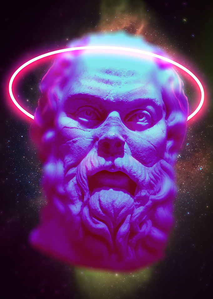 Greek Statue Vaporwave
