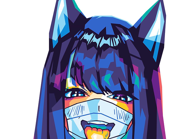 Cute Face Cosplay Rabbit