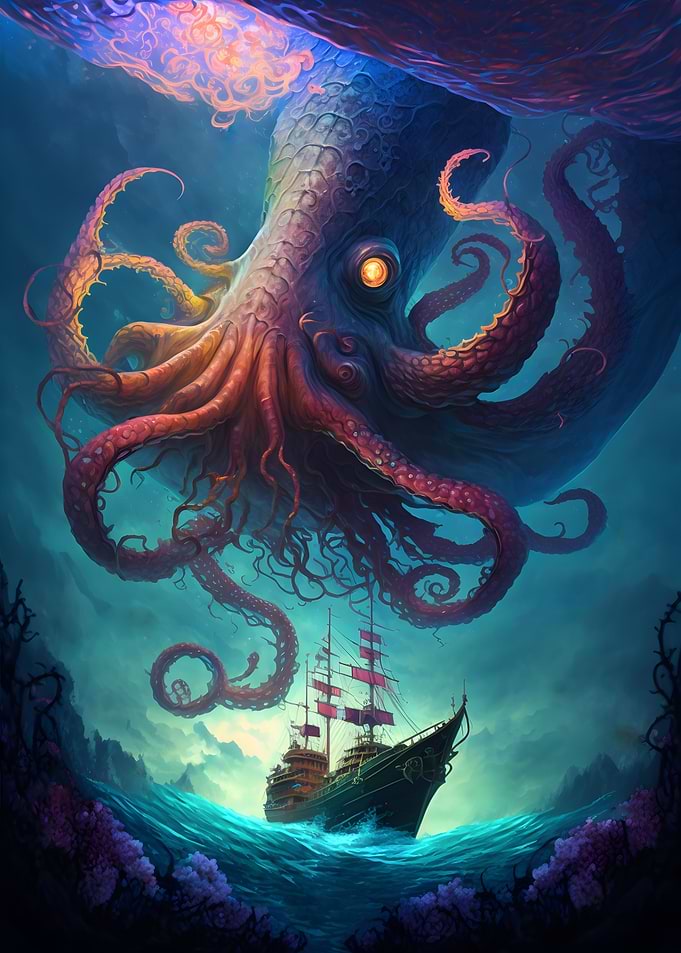 Legends of the Deep Kraken