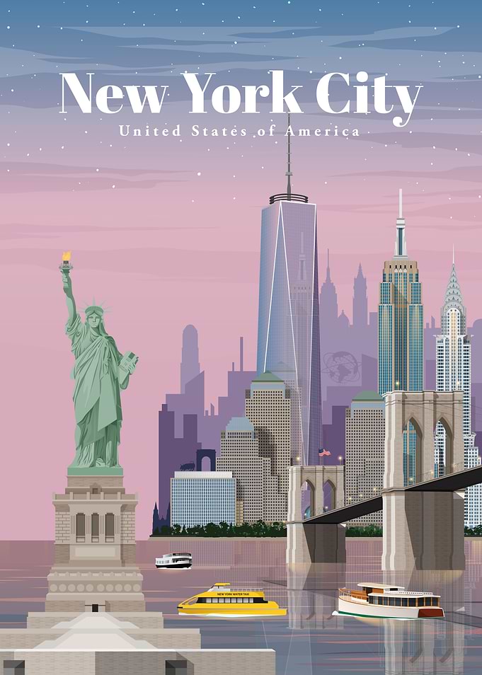 Travel to NYC by Dusk