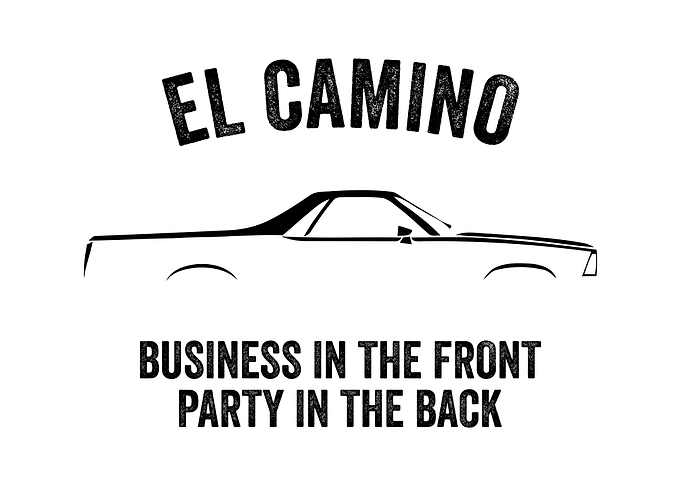 EL CAMINO AMERICAN MUSCLE