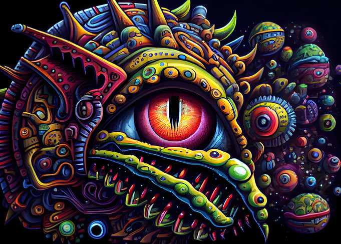 Multi Dimensional Being 7
