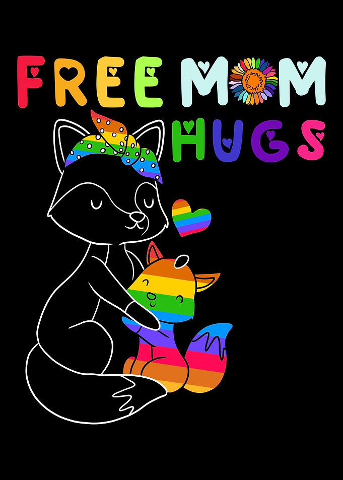 Free Mom Hugs Fox LGBT