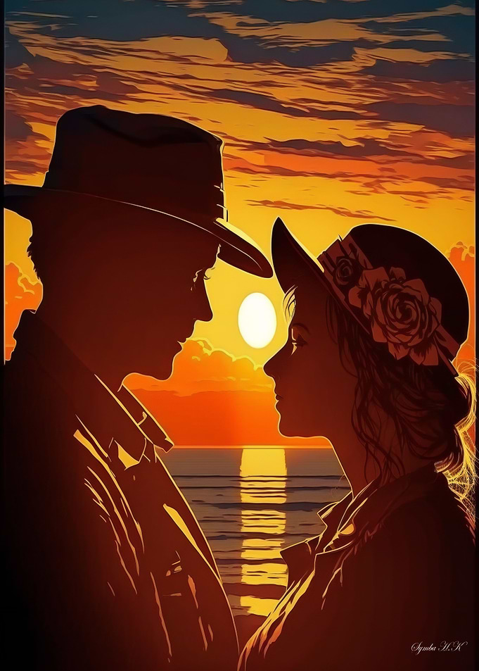 Love under the setting sun
