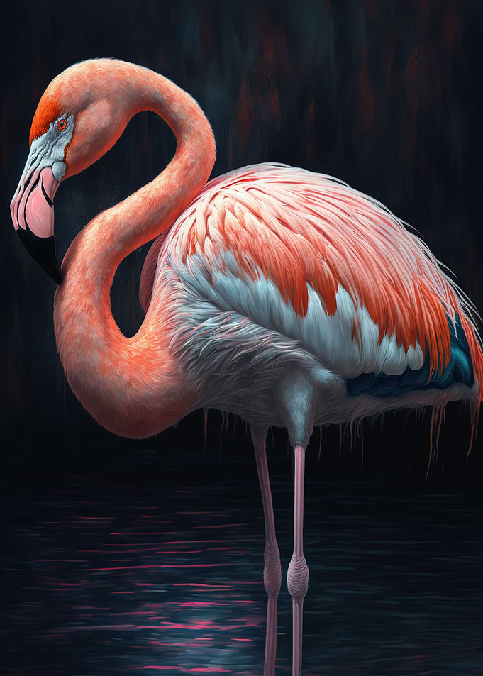 pink flamingo