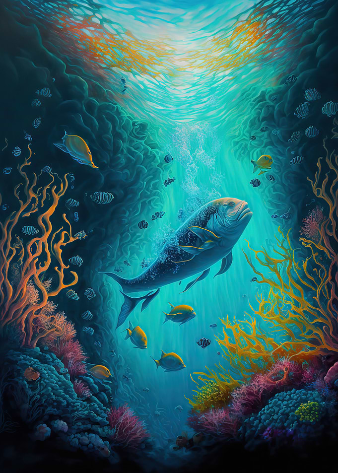 beautiful underwater