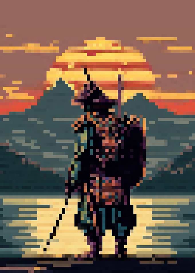 Pixel samurai