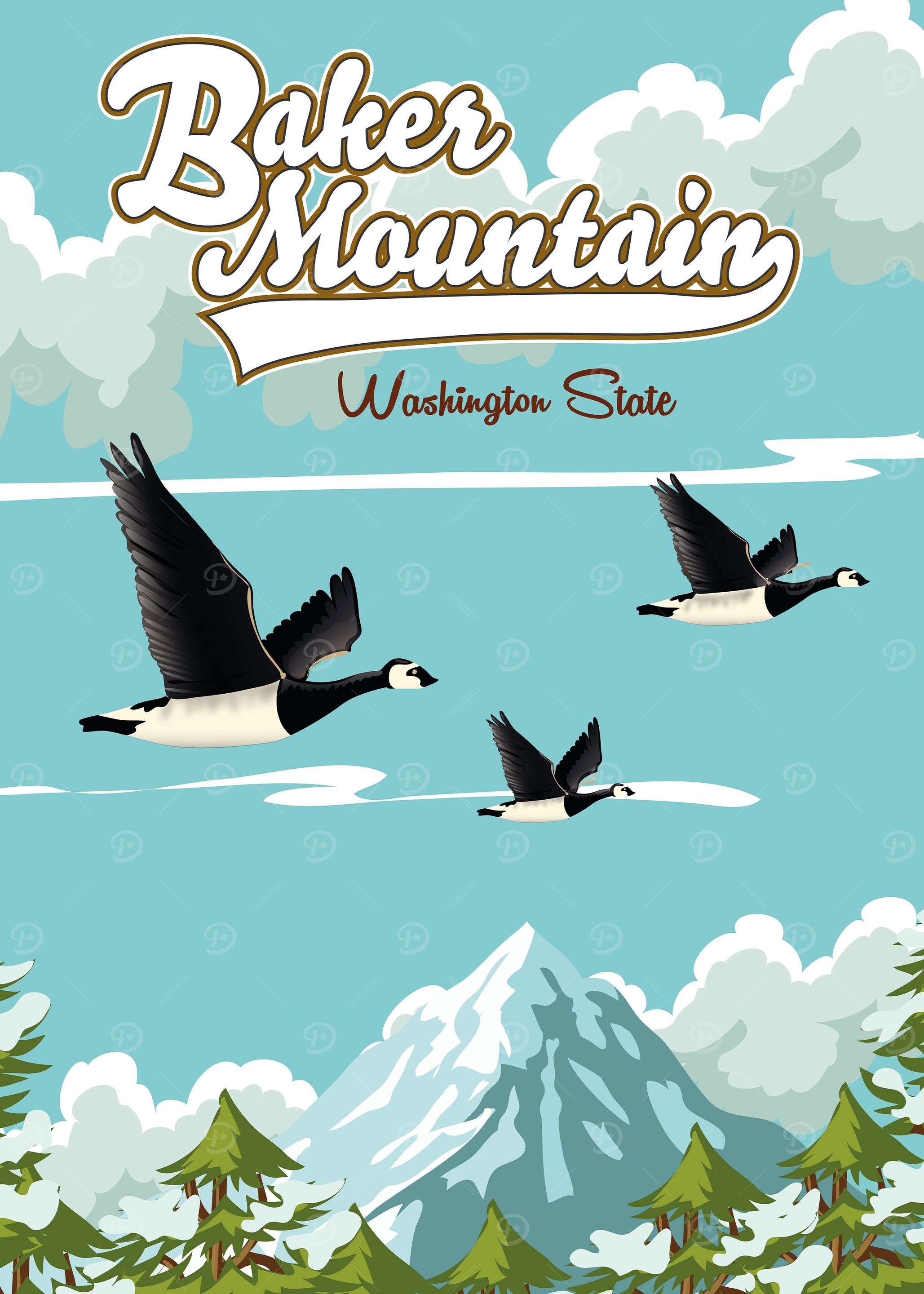 Baker mountain Washington