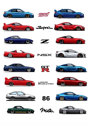 Japanese Sport Cars JDM