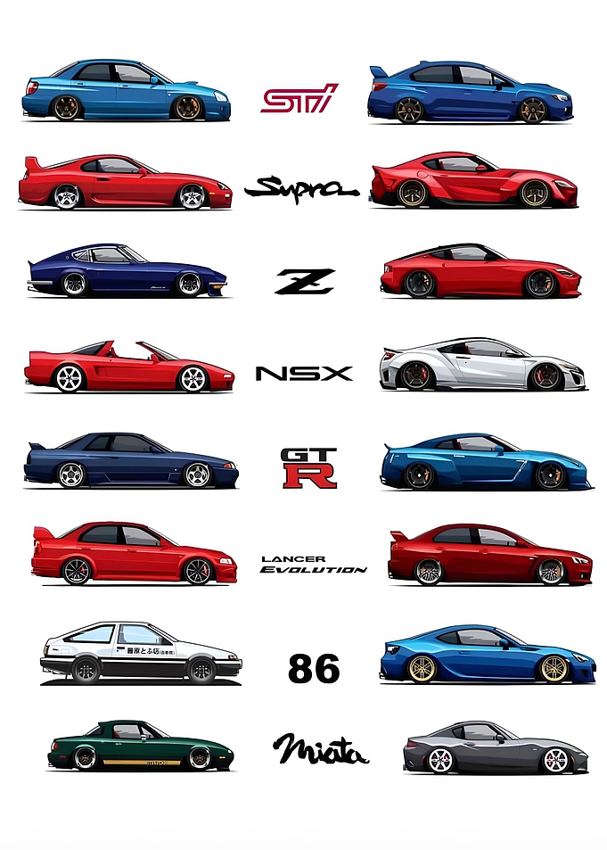 Japanese Sport Cars JDM