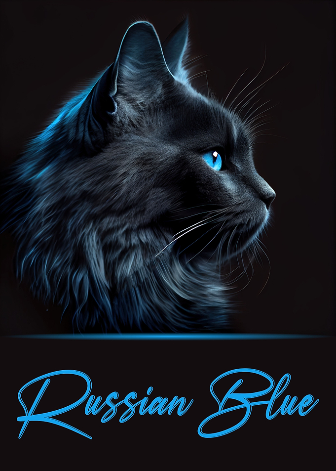 Elegant Russian Blue