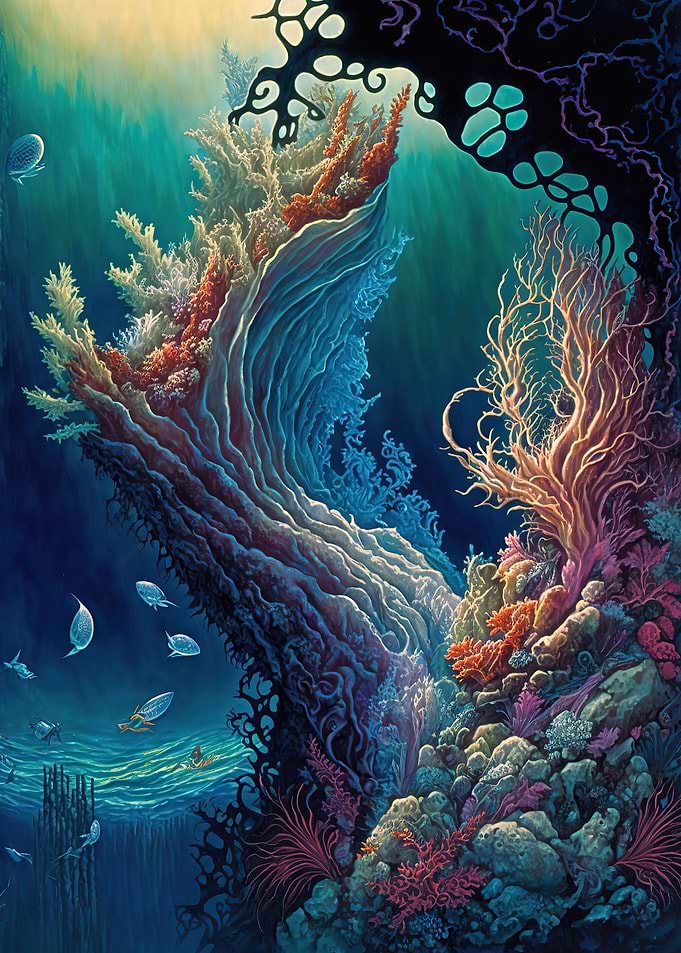 beautiful underwater