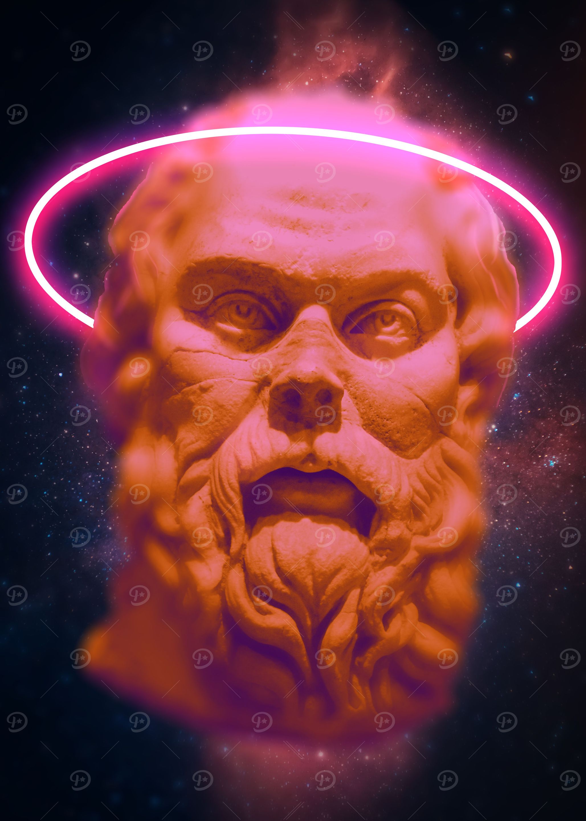 Greek Statue Vaporwave
