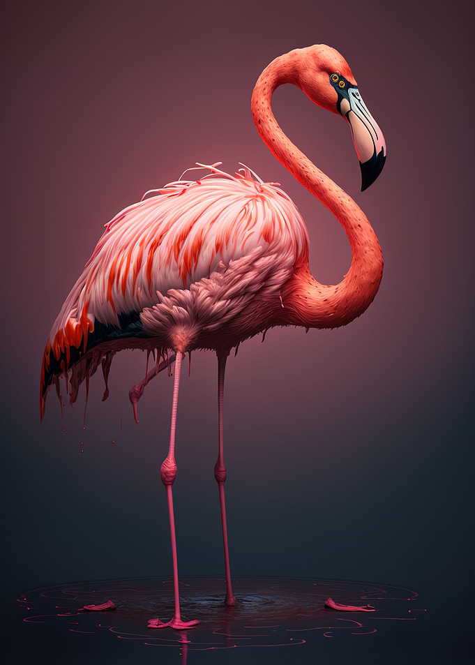 pink flamingo