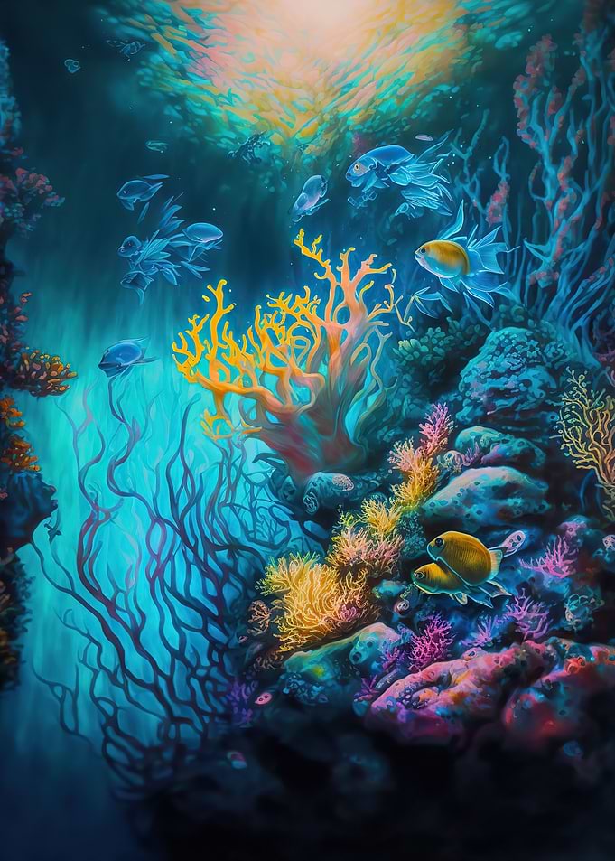 beautiful underwater