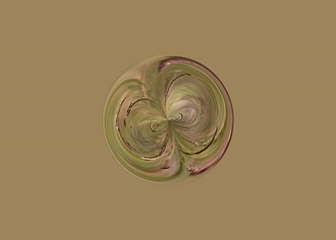 Prairie grass orb design