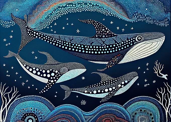 Dreamtime Whales