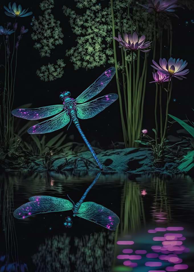 Dragonfly Colorful