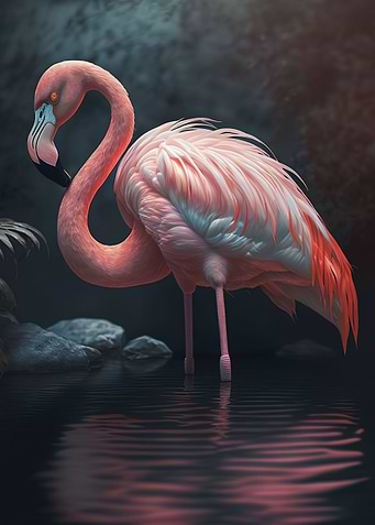 pink flamingo