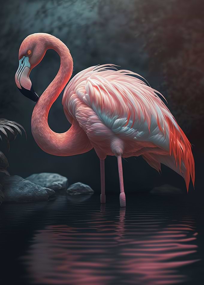 pink flamingo