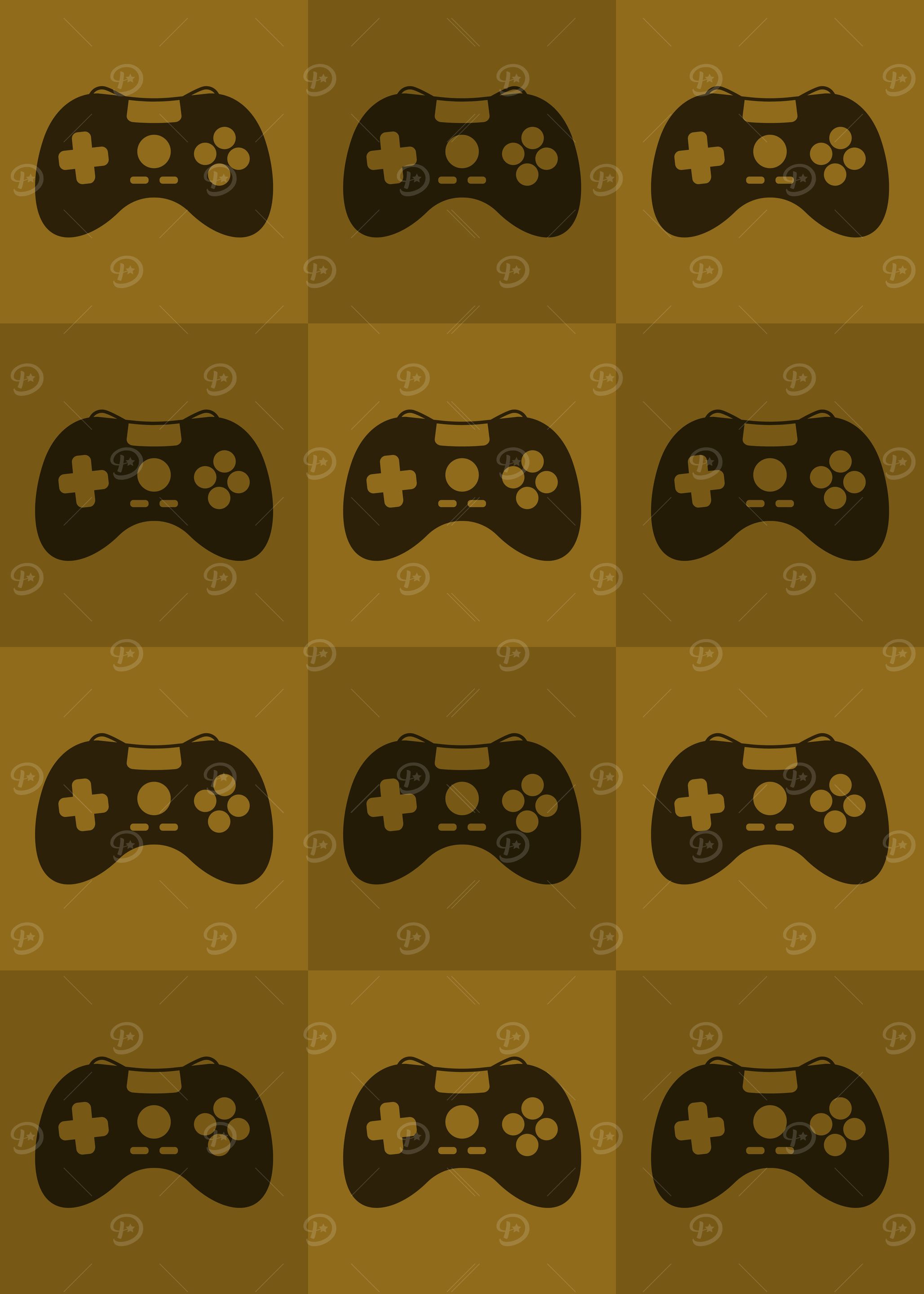 Gamer Controllers Yellow