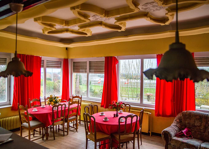 Hotel dining room