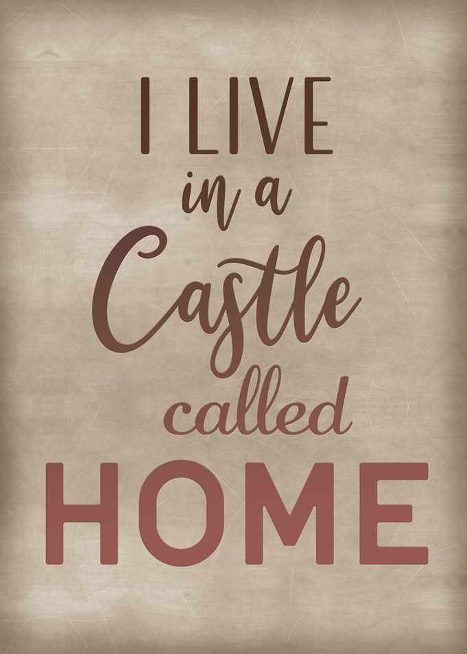 I live in a castle called
