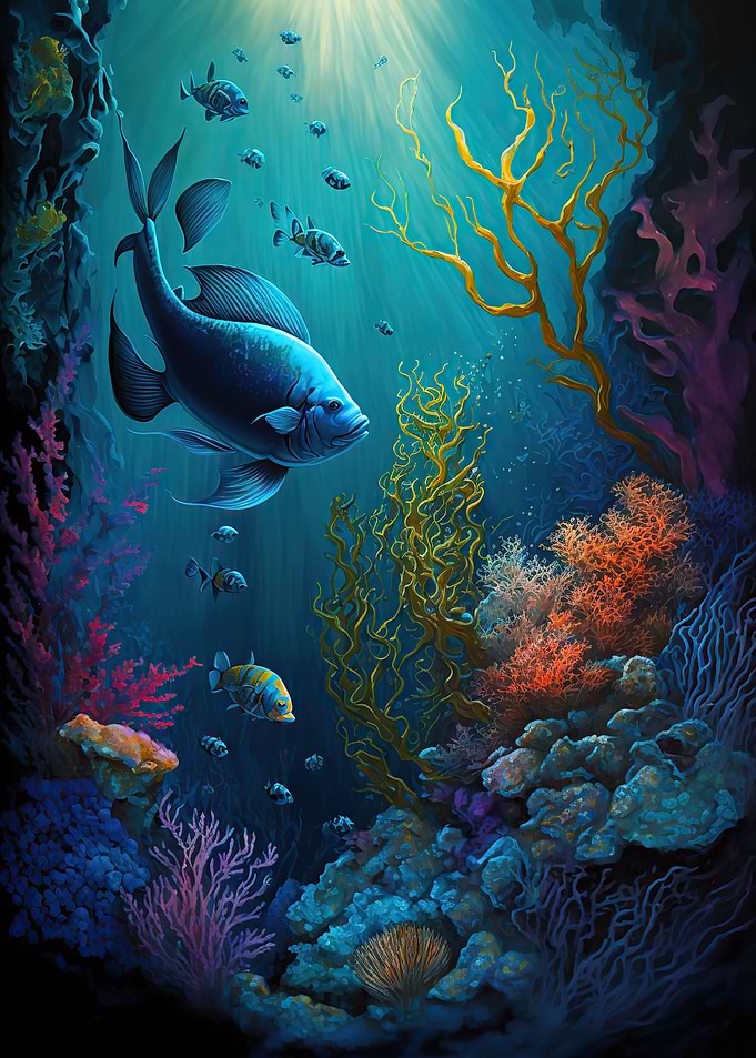 beautiful underwater