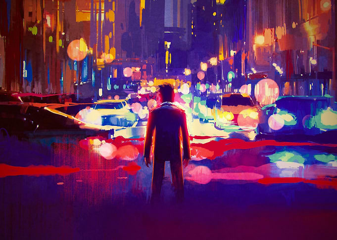 street at night