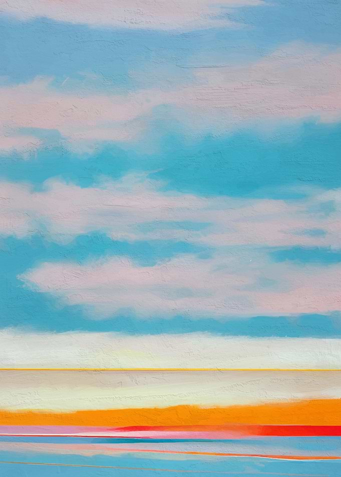 Abstract colorful painting