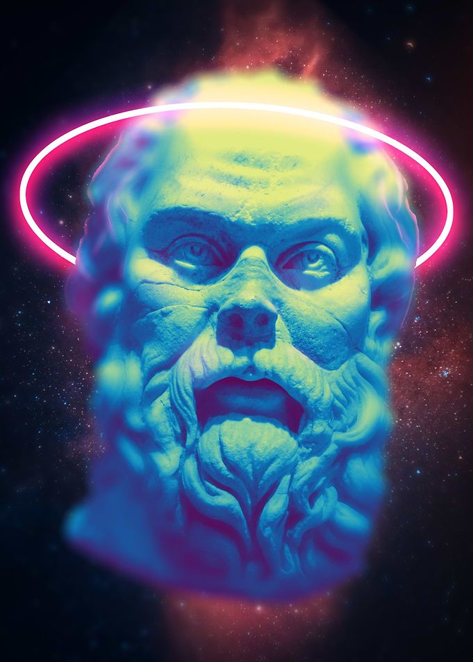 Greek Statue Vaporwave
