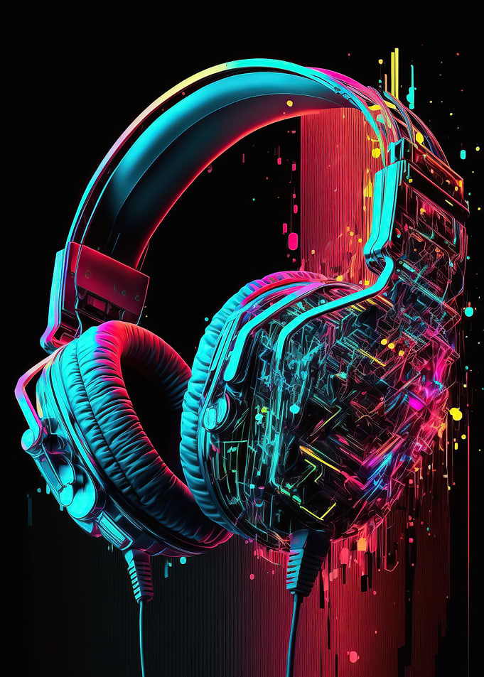 Headphone Colorful