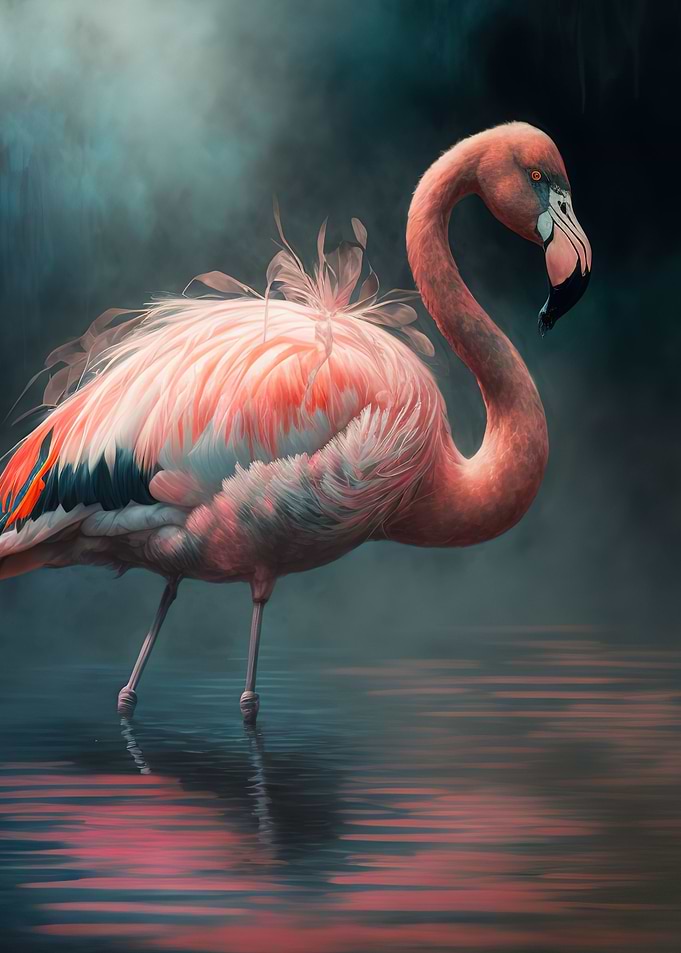 pink flamingo