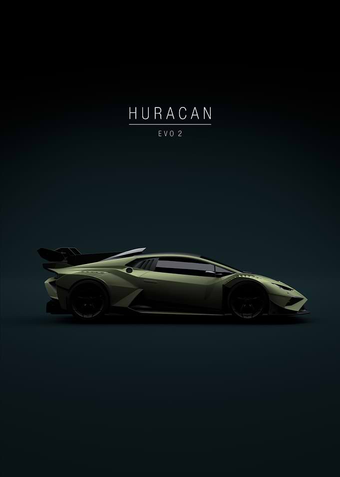Lambo Huracan EVO 2 Green