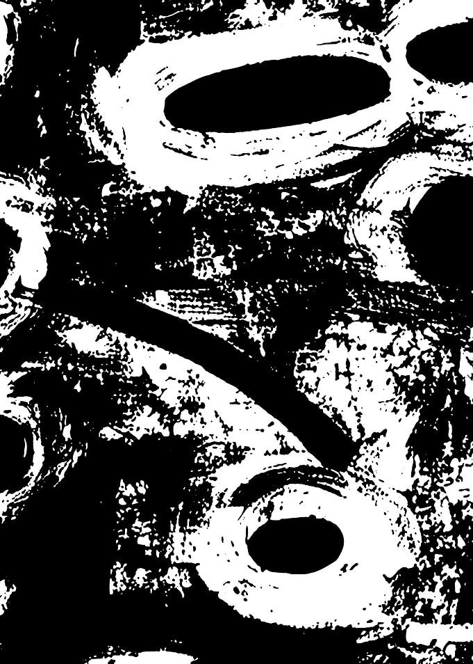 Black and White Abstract