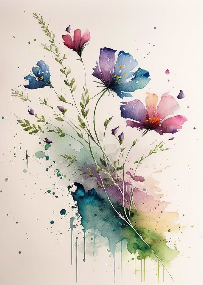 Watercolor Flowers