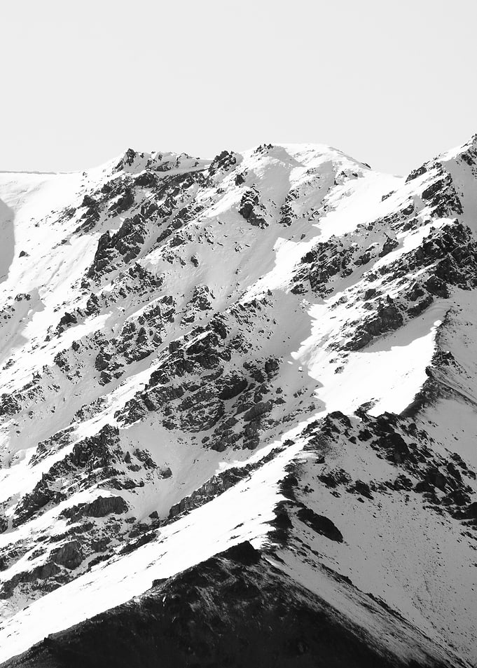 Mountain Black and White