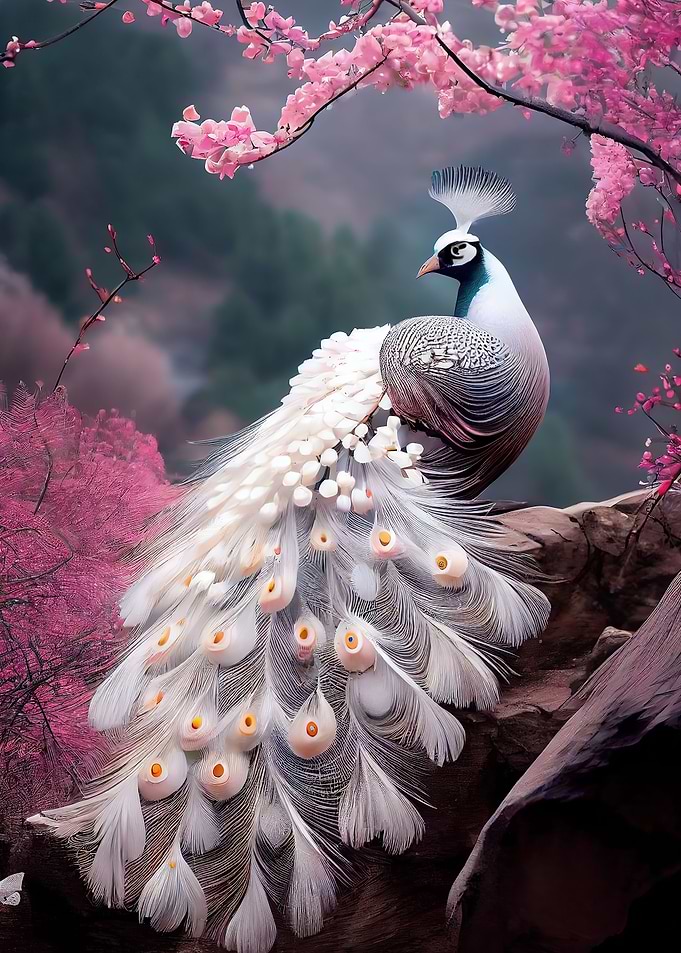 Peacock Animal Colorfull