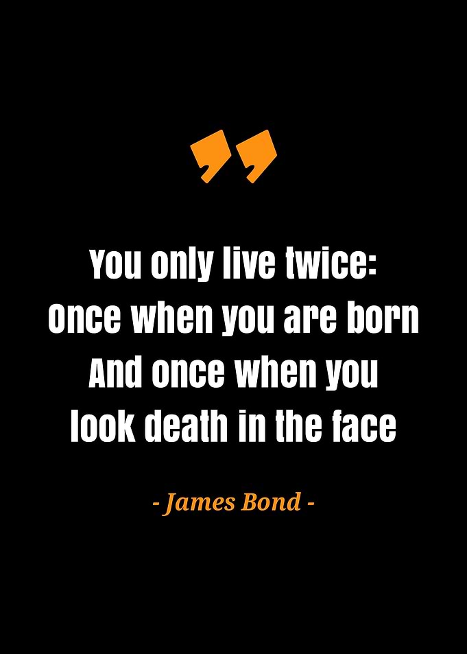 quote James Bond