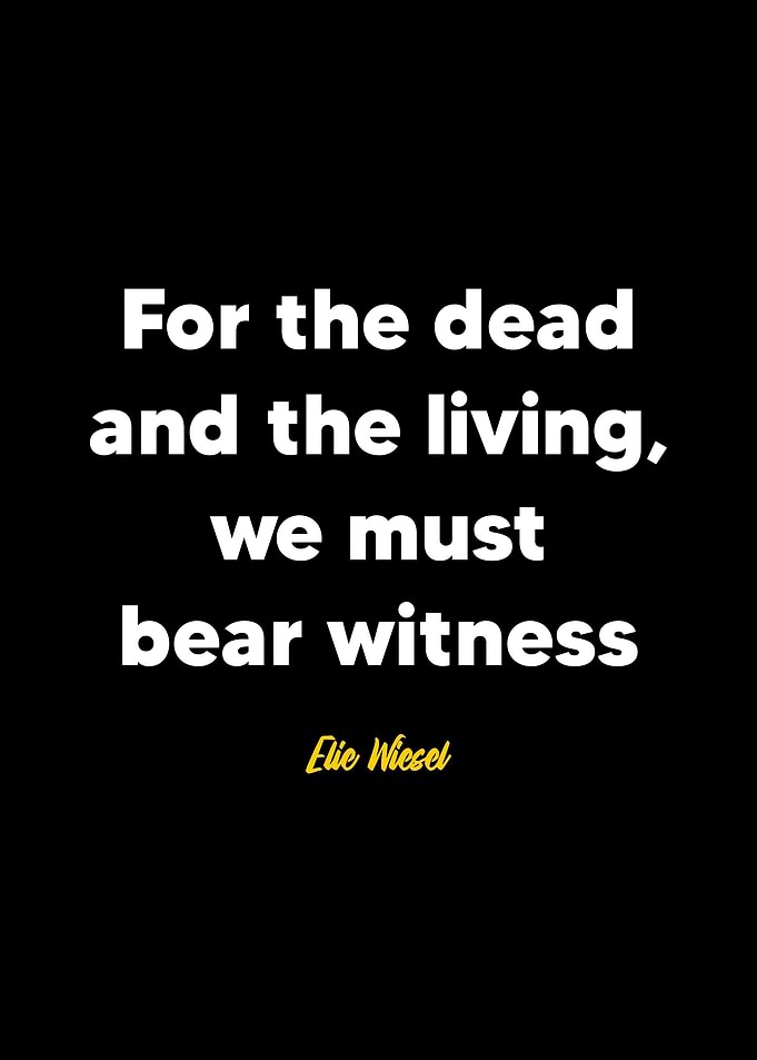 Elie Wiesel quote