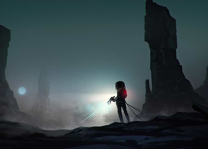 Sci Fi Astronaut