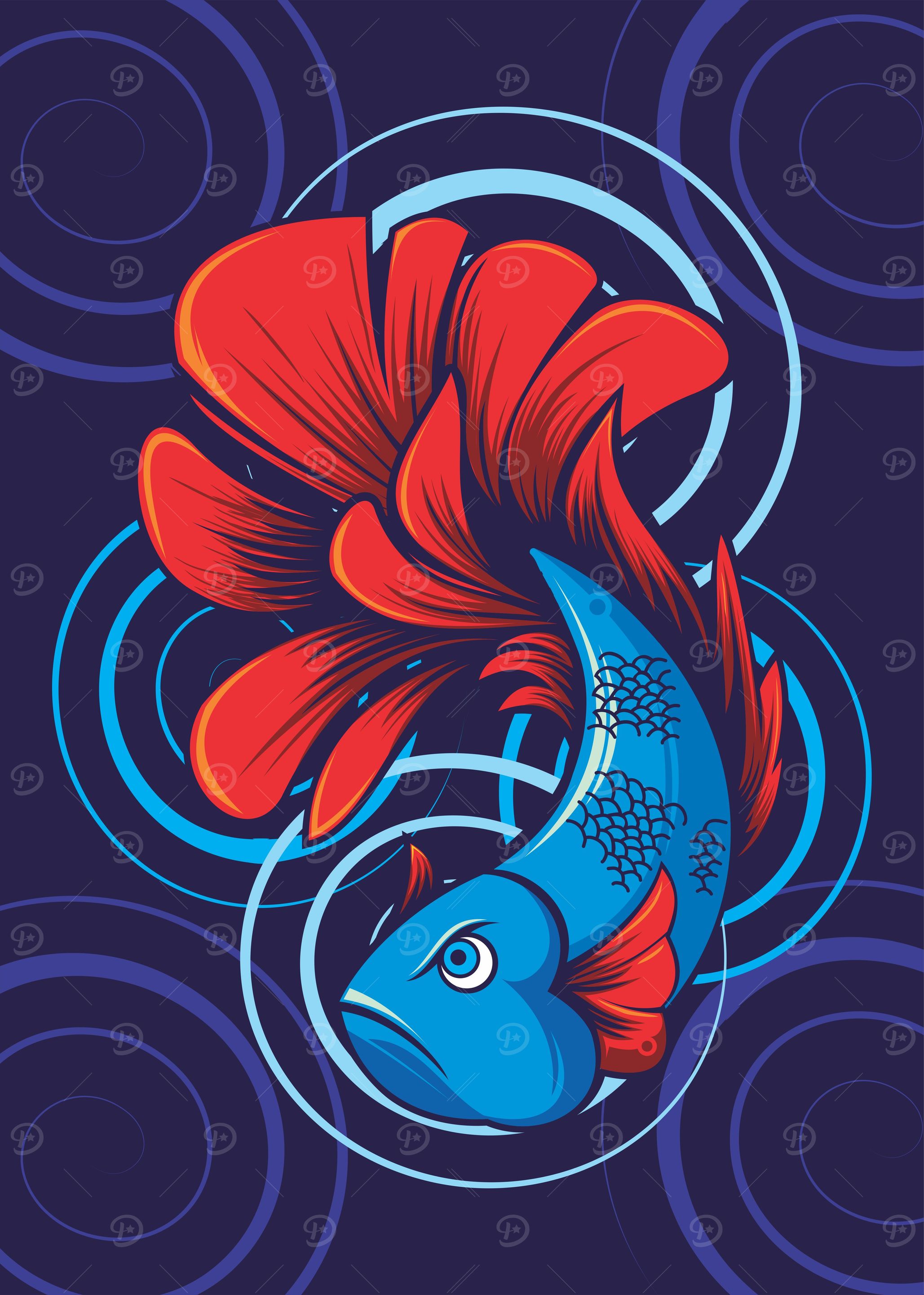 SIAMESE FIGHTING FISH