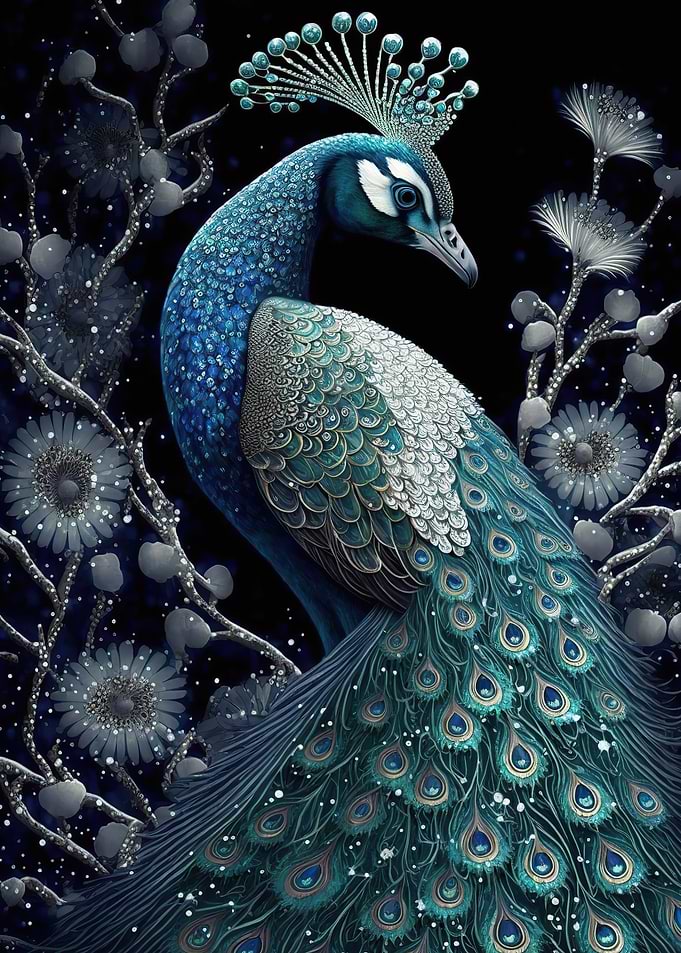 Peacock Animal Colorfull