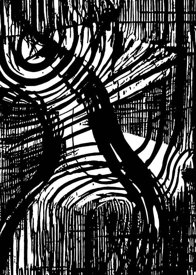 Black and White Abstract