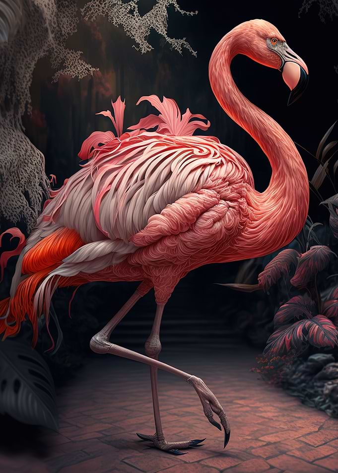 pink flamingo