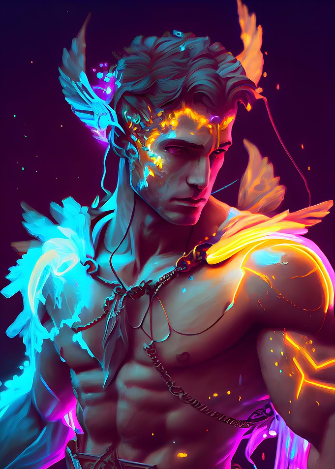 Neon Hermes