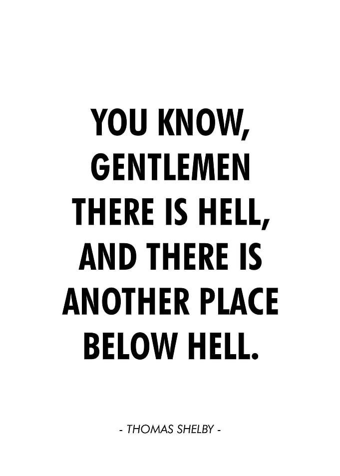 Thomas Shelby quotes