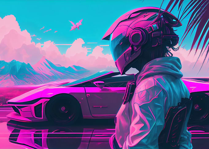 Vaporwave Retro Vibes 10